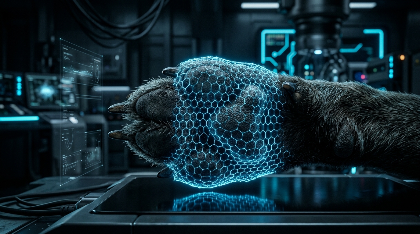 Thermal paw scan